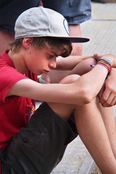 Junge . Heinepark . TFF . Rudolstadt . 2015 (Foto: Andreas Kuhrt)