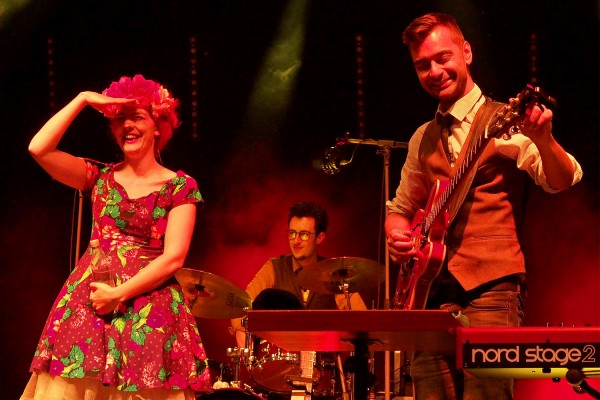 Gabby Young & Other Animals (England) . Kulturarena Jena . 2015 (Foto: Andreas Kuhrt)