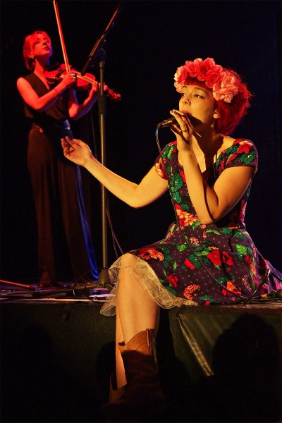 Gabby Young & Other Animals (England) . Kulturarena Jena . 2015 (Foto: Andreas Kuhrt)