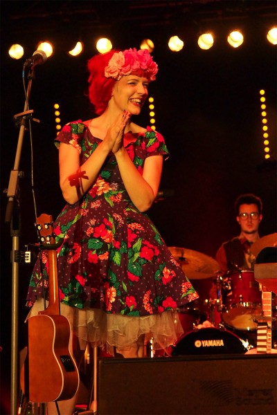 Gabby Young & Other Animals (England) . Kulturarena Jena . 2015 (Foto: Andreas Kuhrt)