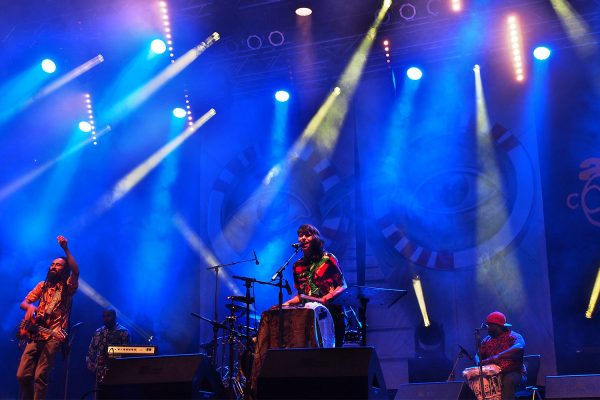 M.A.K.U. Soundsystem (Kolumbien/USA) . Rudolstadt Festival . 2016 (Foto: Andreas Kuhrt)