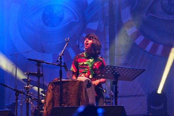 Liliana Conde . M.A.K.U. Soundsystem (Kolumbien/USA) . Rudolstadt Festival . 2016 (Foto: Andreas Kuhrt)