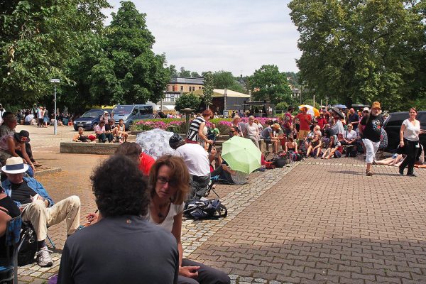 Theater-Schlange . Rudolstadt Festival . 2016 (Foto: Andreas Kuhrt)