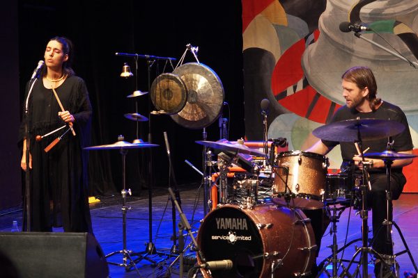 Wildbirds & Peacedrums (Schweden) . Rudolstadt Festival . 2016 (Foto: Andreas Kuhrt)