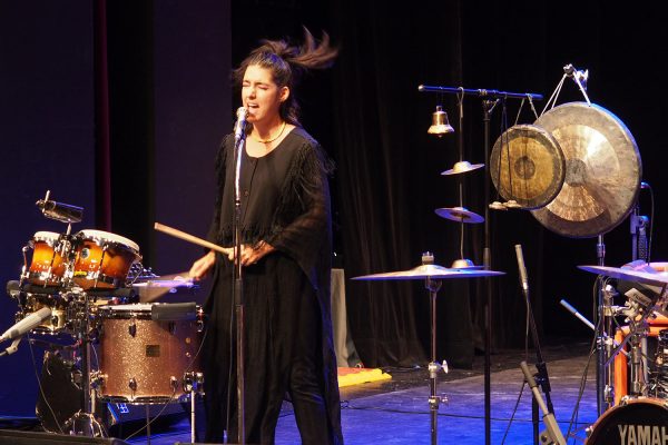 Mariam Wallentin . Wildbirds & Peacedrums (Schweden) . Rudolstadt Festival . 2016 (Foto: Andreas Kuhrt)