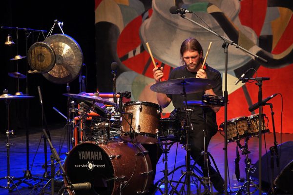 Andreas Werliin . Wildbirds & Peacedrums (Schweden) . Rudolstadt Festival . 2016 (Foto: Andreas Kuhrt)