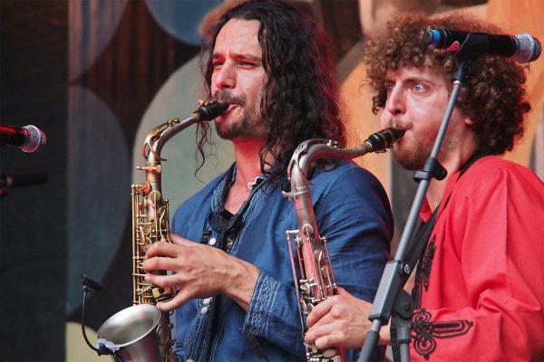 Charley Rose, Illyes Ferfera . Gabacho Maroc (Frankreich/Spanien/Marokko) . Rudolstadt Festival . 2016 (Foto: Andreas Kuhrt)