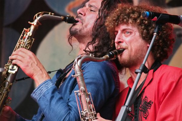 Charley Rose, Illyes Ferfera . Gabacho Maroc (Frankreich/Spanien/Marokko) . Rudolstadt Festival . 2016 (Foto: Andreas Kuhrt)