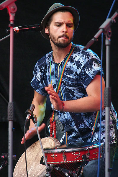 Frédéric Faure . Gabacho Maroc (Frankreich/Spanien/Marokko) . Rudolstadt Festival . 2016 (Foto: Andreas Kuhrt)