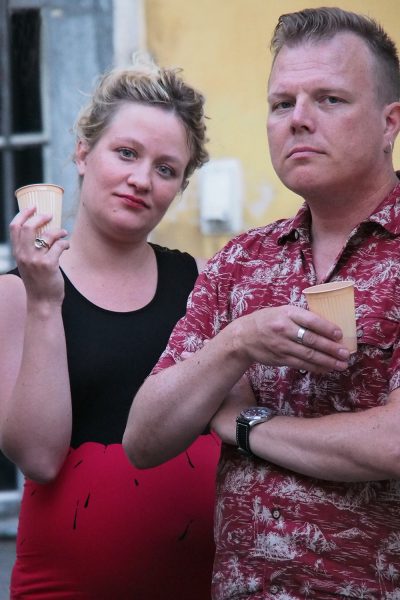 Kirstine Elise Pedersen & Tapani Varis . Harald Haugaard & Helene Blum (Dänemark) . Rudolstadt Festival . 2016 (Foto: Andreas Kuhrt)