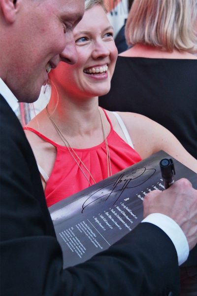 Signierstunde . Harald Haugaard & Helene Blum (Dänemark) . Rudolstadt Festival . 2016 (Foto: Andreas Kuhrt)