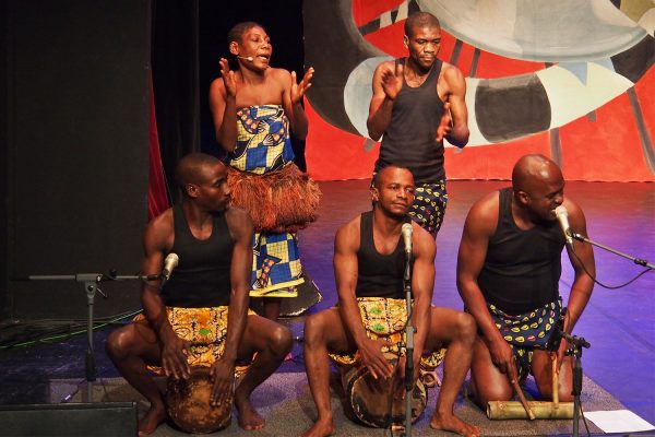 Ndima (Aka-Pygmäen/Kongo) . Rudolstadt Festival . 2016 (Foto: Andreas Kuhrt)