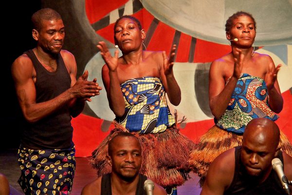 Ndima (Aka-Pygmäen/Kongo) . Rudolstadt Festival . 2016 (Foto: Andreas Kuhrt)