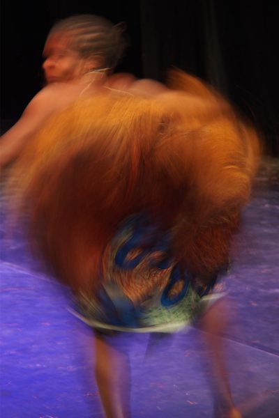 Hélène Mameke, Säng-/Tänzerin der Aka-Pygmäen . Ndima (Kongo) . Rudolstadt Festival . 2016 (Foto: Andreas Kuhrt)