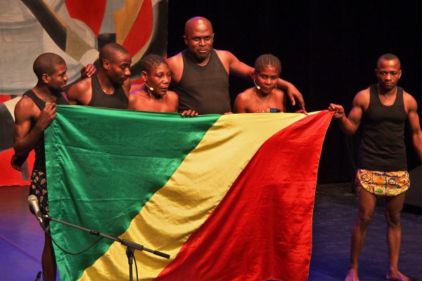 Ndima (Aka-Pygmäen/Kongo) . Rudolstadt Festival . 2016 (Foto: Andreas Kuhrt)