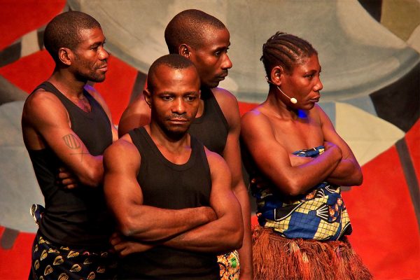 Ndima (Aka-Pygmäen/Kongo) . Rudolstadt Festival . 2016 (Foto: Andreas Kuhrt)