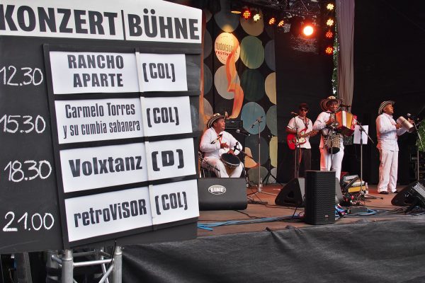 Carmelo Torres y su cumbia sabanera (Kolumbien) . Rudolstadt Festival . 2016 (Foto: Andreas Kuhrt)