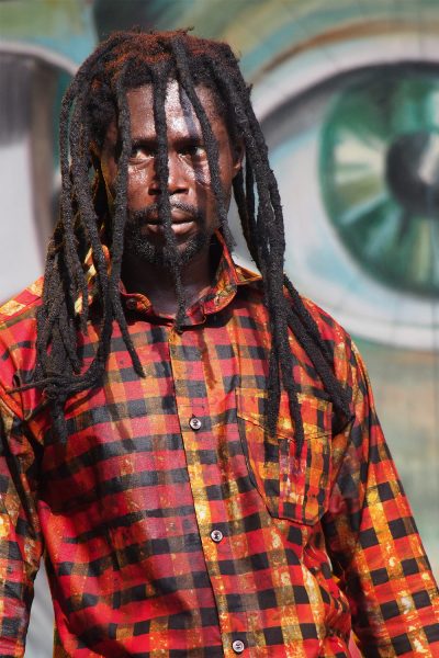 Abaadongo Adontanga (Dorgo, Tanz, Gesang) . King Ayisoba (Ghana) . Rudolstadt Festival . 2016 (Foto: Andreas Kuhrt)