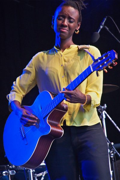 Gasandji (Kongo/Frankreich) . Rudolstadt Festival . 2016 (Foto: Andreas Kuhrt)