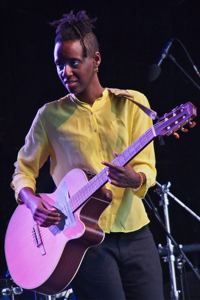 Gasandji (Kongo/Frankreich) . Rudolstadt Festival . 2016 (Foto: Andreas Kuhrt)