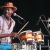 Macodou N'Diaye (Schlagzeug) . Gasandji (Kongo/Frankreich) . Rudolstadt Festival . 2016 (Foto: Andreas Kuhrt)