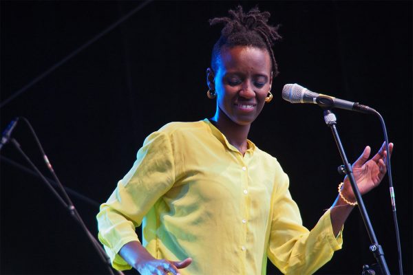 Gasandji (Kongo/Frankreich) . Rudolstadt Festival . 2016 (Foto: Andreas Kuhrt)