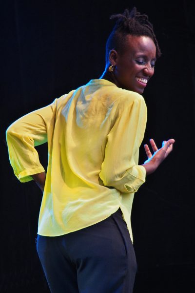 Gasandji (Kongo/Frankreich) . Rudolstadt Festival . 2016 (Foto: Andreas Kuhrt)