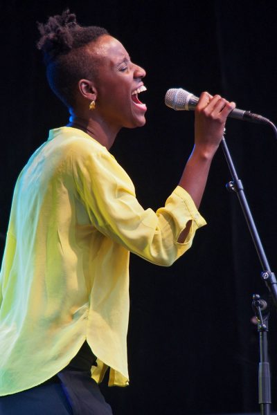 Gasandji (Kongo/Frankreich) . Rudolstadt Festival . 2016 (Foto: Andreas Kuhrt)