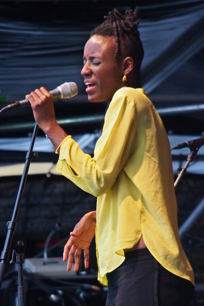 Gasandji (Kongo/Frankreich) . Rudolstadt Festival . 2016 (Foto: Andreas Kuhrt)