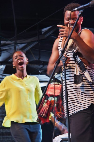 Gasandji & Dramane Dembélé (Kongo/Frankreich) . Rudolstadt Festival . 2016 (Foto: Andreas Kuhrt)