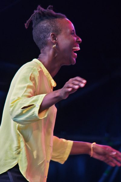 Gasandji (Kongo/Frankreich) . Rudolstadt Festival . 2016 (Foto: Andreas Kuhrt)