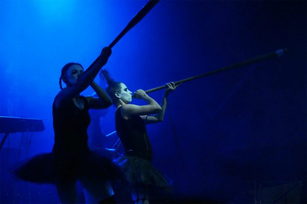 Ruslana Khazipova & Zo . Dakh Daughters (Ukraine) . Rudolstadt Festival . 2016 (Foto: Andreas Kuhrt)