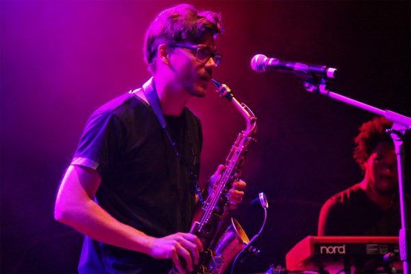 Julian Ritter (Saxofon) . Akua Naru (Köln/USA) . Rudolstadt Festival . 2016 (Foto: Andreas Kuhrt)