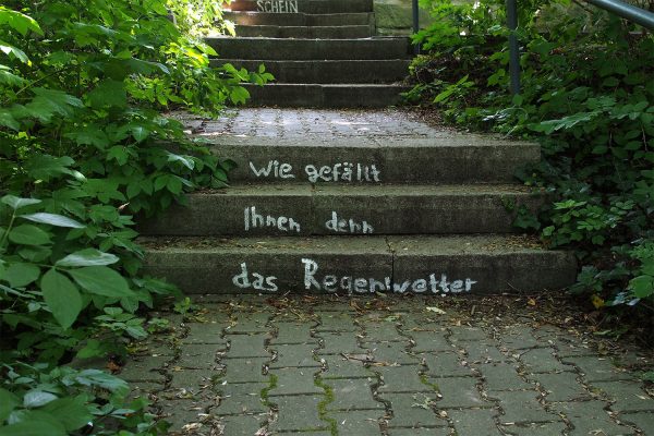 Schloßaufgang I . Rudolstadt . 2016 (Foto: Andreas Kuhrt)