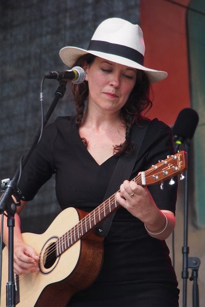 Alejandra Ribera (Kanada) . Rudolstadt Festival . 2016 (Foto: Andreas Kuhrt)