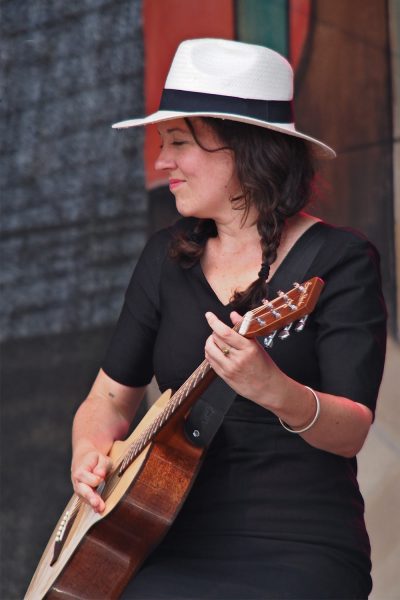 Alejandra Ribera (Kanada) . Rudolstadt Festival . 2016 (Foto: Andreas Kuhrt)