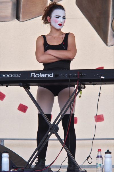 Tanya Gavrilyuk . Dakh Daughters (Ukraine) . Rudolstadt Festival . 2016 (Foto: Andreas Kuhrt)