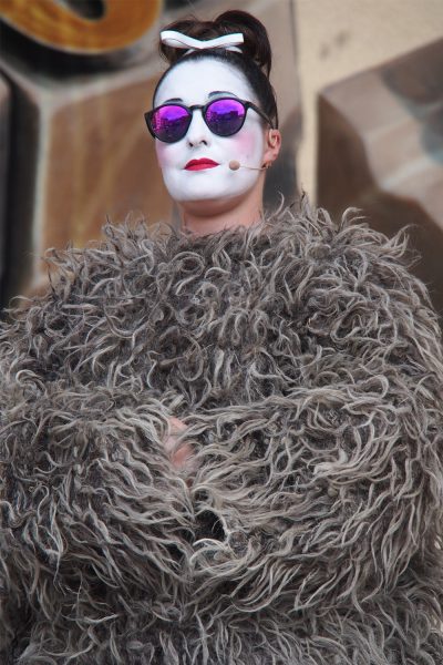 Anna Nikitina . Dakh Daughters (Ukraine) . Rudolstadt Festival . 2016 (Foto: Andreas Kuhrt)