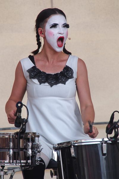 Ruslana Khazipova . Dakh Daughters (Ukraine) . Rudolstadt Festival . 2016 (Foto: Andreas Kuhrt)