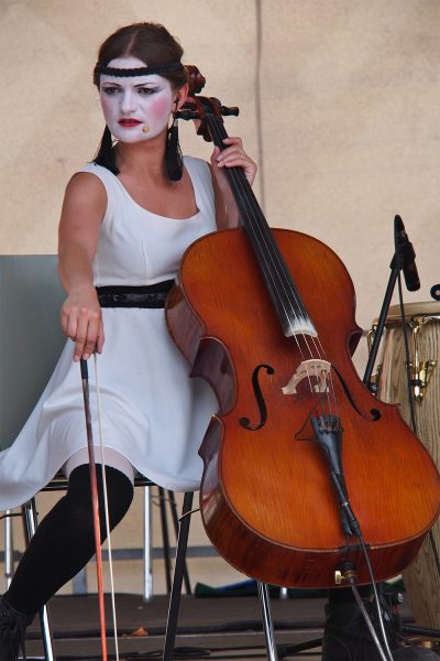 Solomiya Melnik . Dakh Daughters (Ukraine) . Rudolstadt Festival . 2016 (Foto: Andreas Kuhrt)