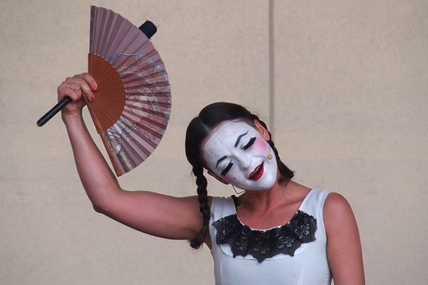 Ruslana Khazipova . Dakh Daughters (Ukraine) . Rudolstadt Festival . 2016 (Foto: Andreas Kuhrt)