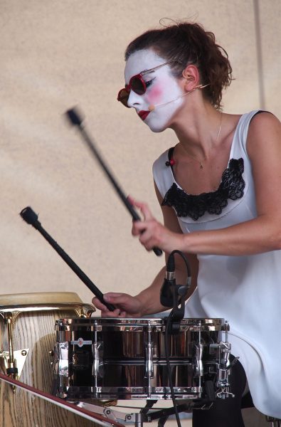 Tanya Gawrilyuk . Dakh Daughters (Ukraine) . Rudolstadt Festival . 2016 (Foto: Andreas Kuhrt)