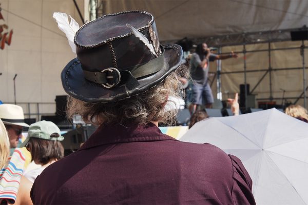 Publikum bei Gangstagrass (USA) . Rudolstadt Festival . 2016 (Foto: Andreas Kuhrt)