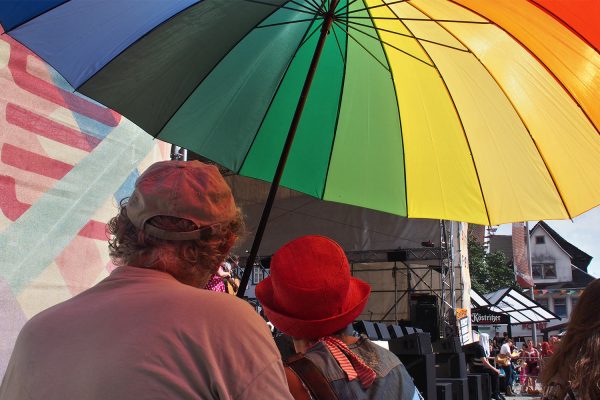 Publikum bei Gangstagrass (USA) . Rudolstadt Festival . 2016 (Foto: Andreas Kuhrt)