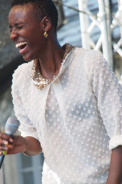 Gasandji (Kongo/Frankreich) . Rudolstadt Festival . 2016 (Foto: Andreas Kuhrt)