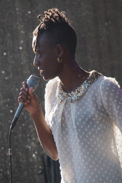 Gasandji (Kongo/Frankreich) . Rudolstadt Festival . 2016 (Foto: Andreas Kuhrt)