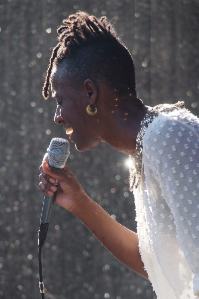 Gasandji (Kongo/Frankreich) . Rudolstadt Festival . 2016 (Foto: Andreas Kuhrt)