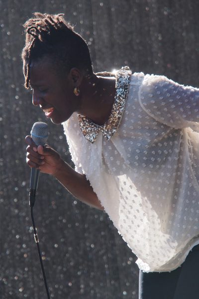 Gasandji (Kongo/Frankreich) . Rudolstadt Festival . 2016 (Foto: Andreas Kuhrt)