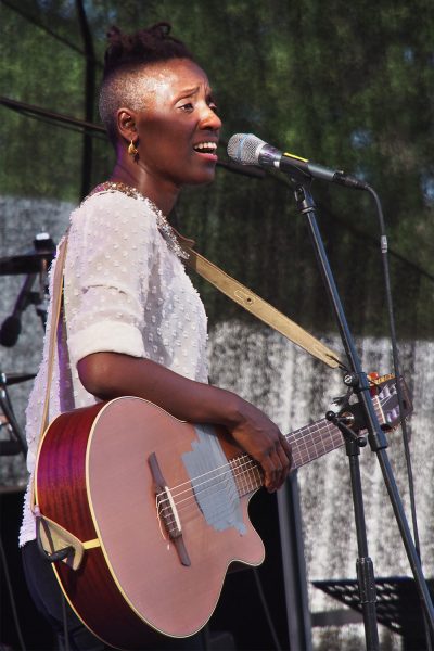 Gasandji (Kongo/Frankreich) . Rudolstadt Festival . 2016 (Foto: Andreas Kuhrt)