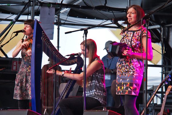 Emily Portman & The Coracle Band (England) . Rudolstadt Festival . 2016 (Foto: Andreas Kuhrt)